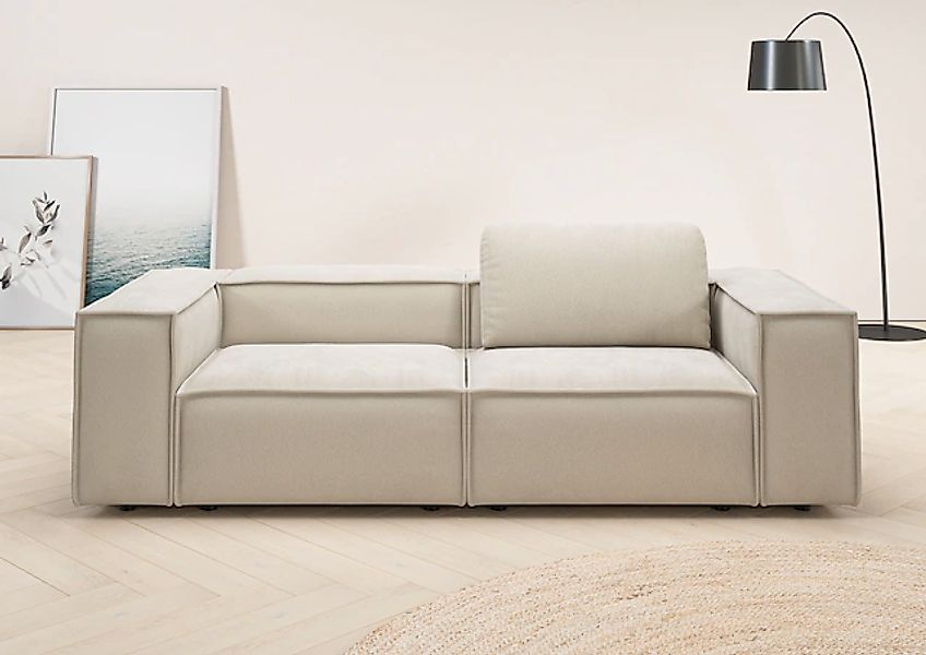 Places of Style 2-Sitzer »Watertown, modernes Sofa 246 cm breit, auch in Fe günstig online kaufen