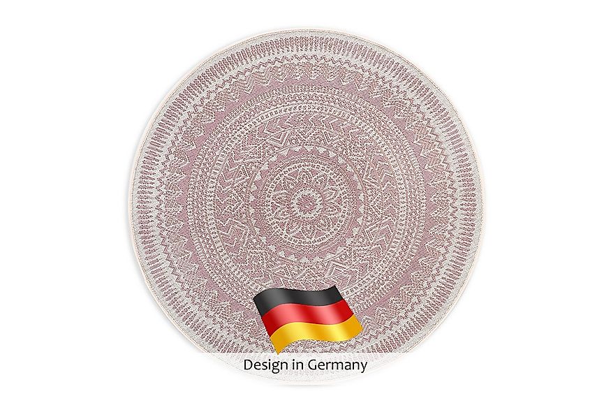 DomDeco Outdoorteppich In- & Outdoor Teppich Rund FINN, Rund günstig online kaufen