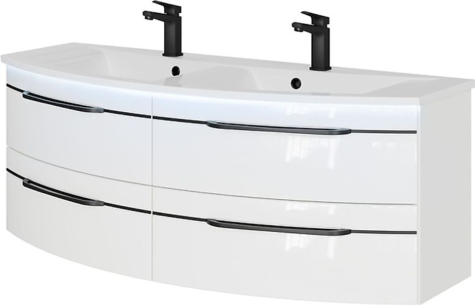Saphir Waschtisch »Serie 7045 Mineralmarmor-Waschtisch und Unterschrank, 13 günstig online kaufen