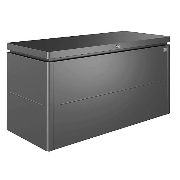 Biohort Loungebox 160 Aufbewahrungsbox 160x70x83,5cm Dunkelgrau-Metallic günstig online kaufen