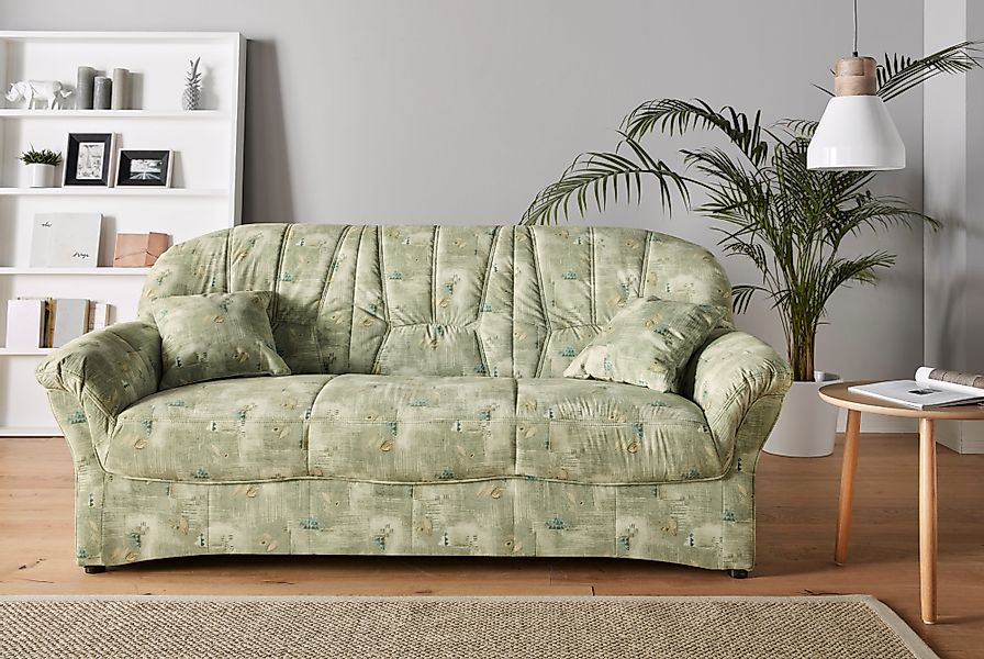 DOMO collection 3-Sitzer "Bahia Couch, B/T: 200/92 cm, belastbar bis 140kg/ günstig online kaufen