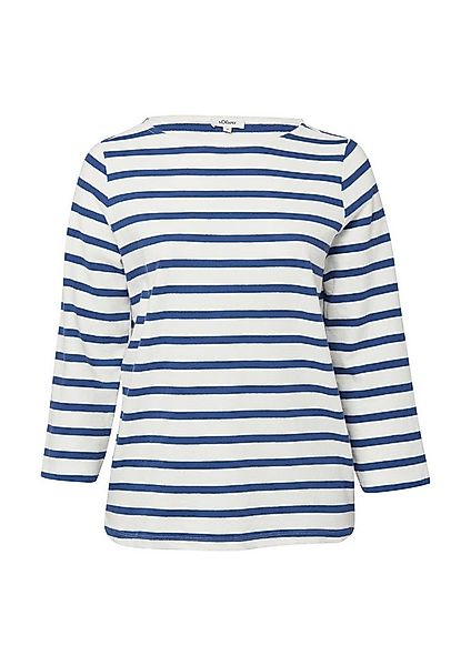 s.Oliver Sweatshirt Sweatshirt Leichtes Sweatshirt mit weitem Arm günstig online kaufen