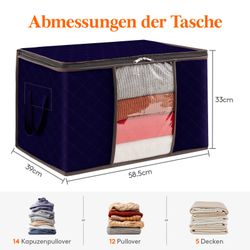 Lifewit Aufbewahrungsdose Groß Aufbewahrungsbox mit Deckel, günstig online kaufen