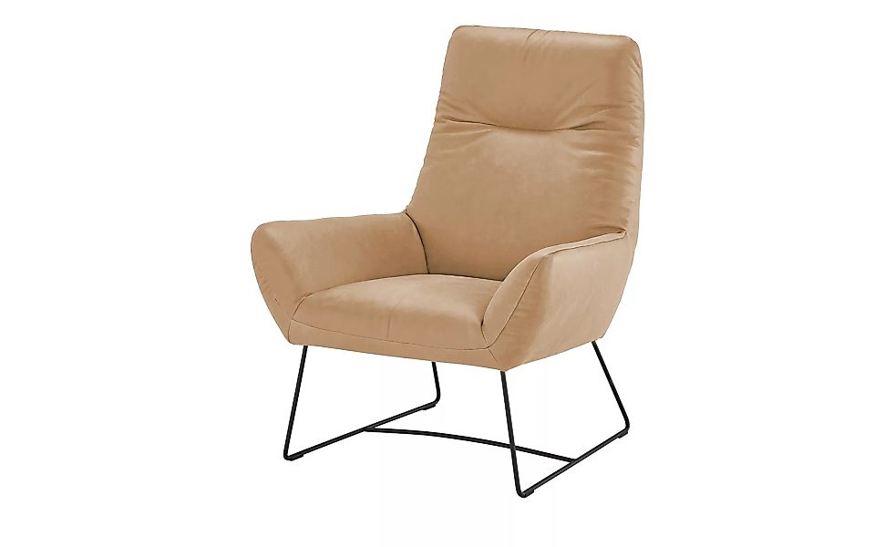 Max Schelling Leder Sessel  Master - beige - 82 cm - 102 cm - 81 cm - Polst günstig online kaufen