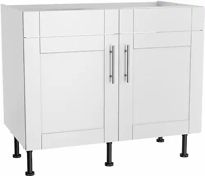 KOCHSTATION Spülenschrank "KS-Ahus" Breite 100 cm günstig online kaufen