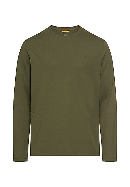 camel active Langarmshirt aus einem Baumwollmix günstig online kaufen