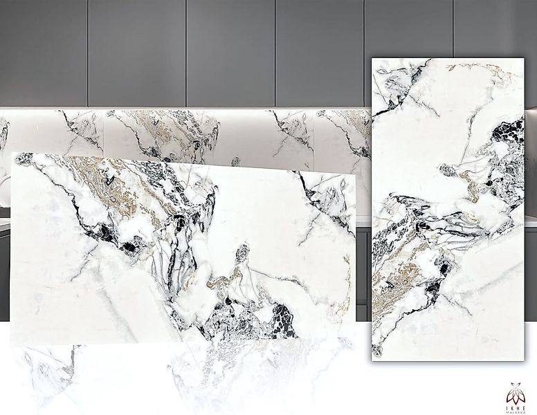 IKHEMalarka Wandpaneel Marmoroptik – Hochwertige PVC Wandverkleidung, BxL: günstig online kaufen