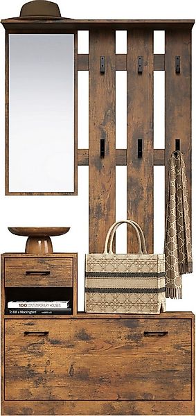 INOSIGN Garderobe Basel (1 St), Kompaktgarderobe - Schuhkipper, Paneel und günstig online kaufen