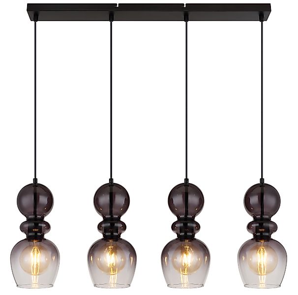 GLOBO LIGHTING Hängeleuchte »CLARITY« E27 1 Stk. Hängelampe/Schlafzimmer/Wo günstig online kaufen
