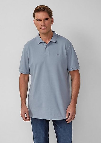 s.Oliver Kurzarmshirt Poloshirt aus Baumwollpiqué günstig online kaufen