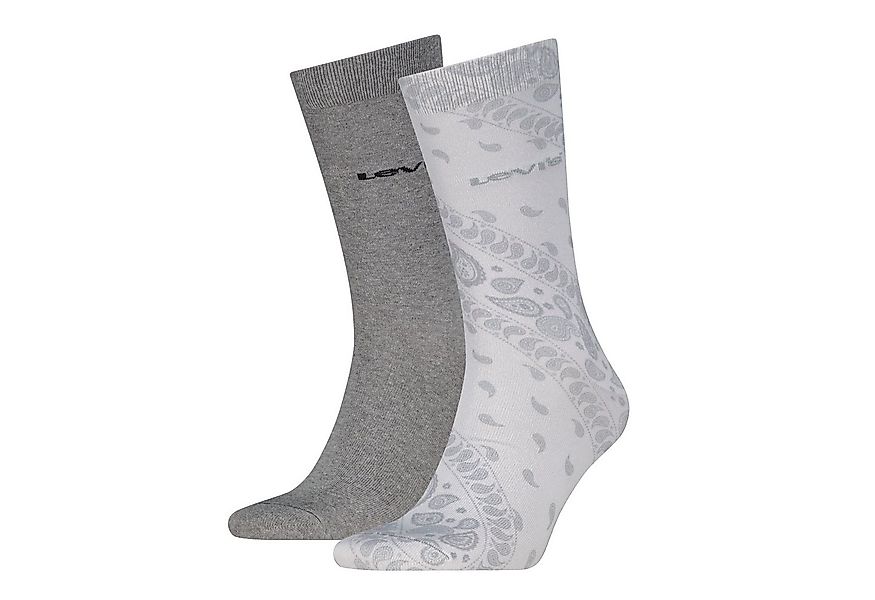 Levi's® Socken LEVIS REG CUT BANDANA PRINT (2 Paar) softer Cotton-Mix, schm günstig online kaufen