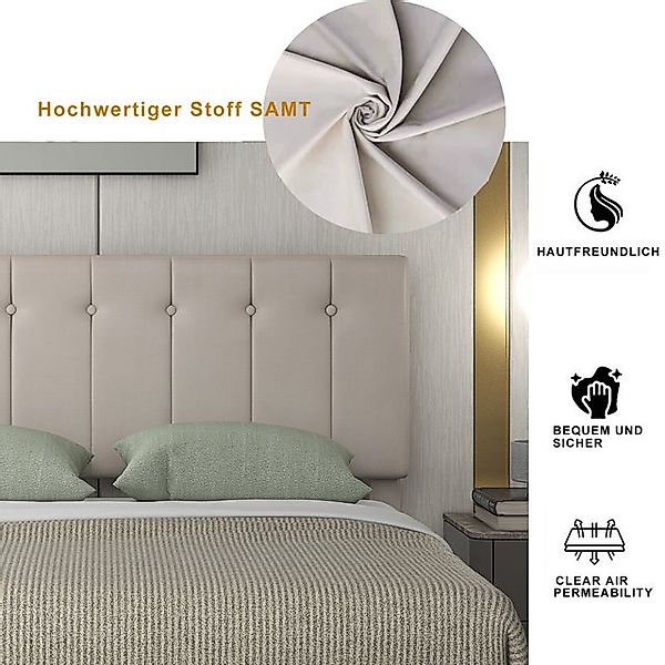 STILVORA Polsterbett 140×200 Bettgestell mit Bettkasten,verstellbares bett günstig online kaufen
