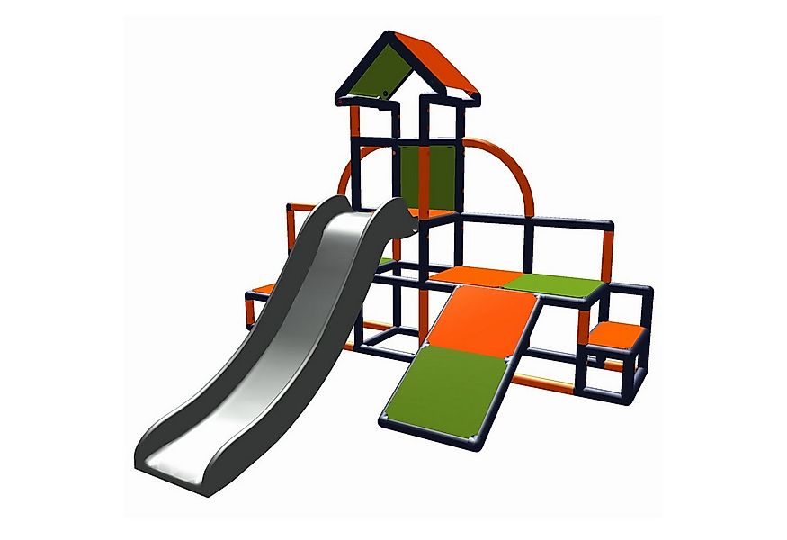 move and stic Klettergerüst CHARLIN mit Rutsche und Kleinkindschräge, (komp günstig online kaufen