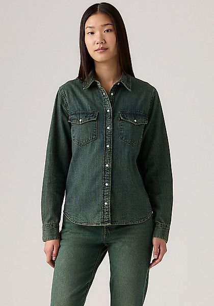 Levi's® Jeansbluse ESSENTIAL WESTERN mit Brusttaschen mit Druckknöpfen günstig online kaufen