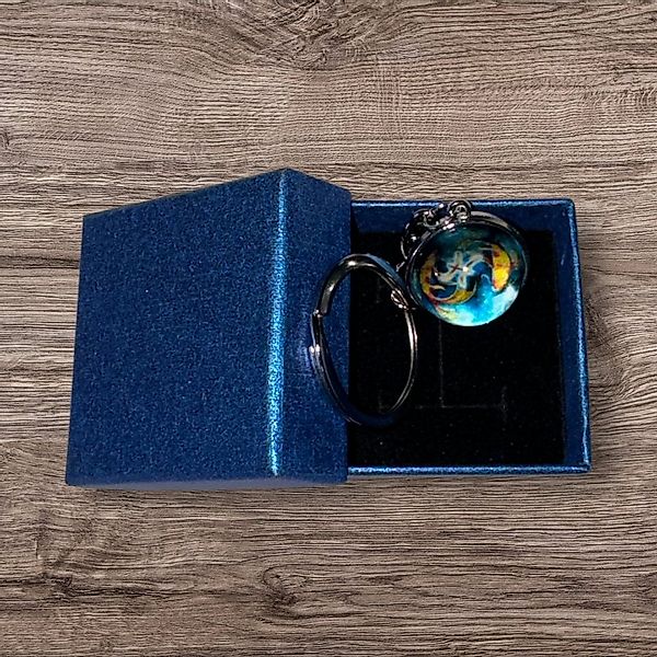 Stelby Schlüsselanhänger mit Gravur Fische Sternzeichen Schlüsselanhänger 3 günstig online kaufen