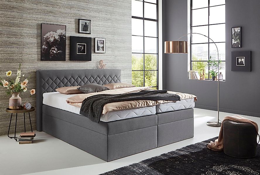 Westfalia Schlafkomfort Boxspringbett, wahlweise mit Bettkasten günstig online kaufen