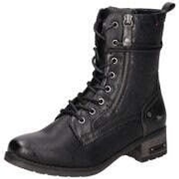Mustang Schnürstiefelette Damen schwarz günstig online kaufen