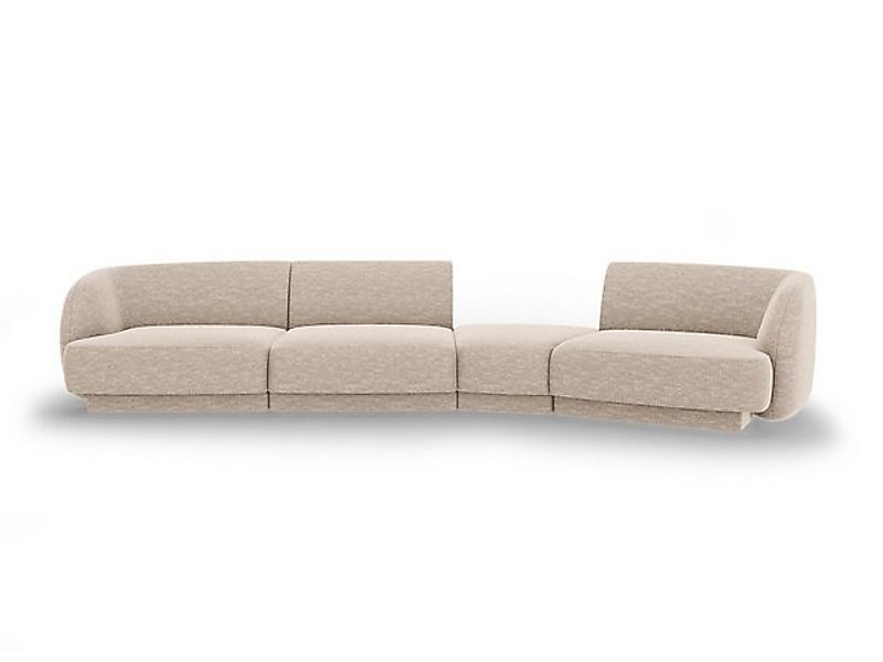 Micadoni Sofa Miley, modular 4-Sitzer günstig online kaufen