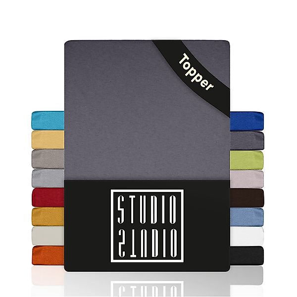 STUDIO Spannbettlaken Basic, viele Größen, 100% gekämmte Baumwolle, OEKO-TE günstig online kaufen
