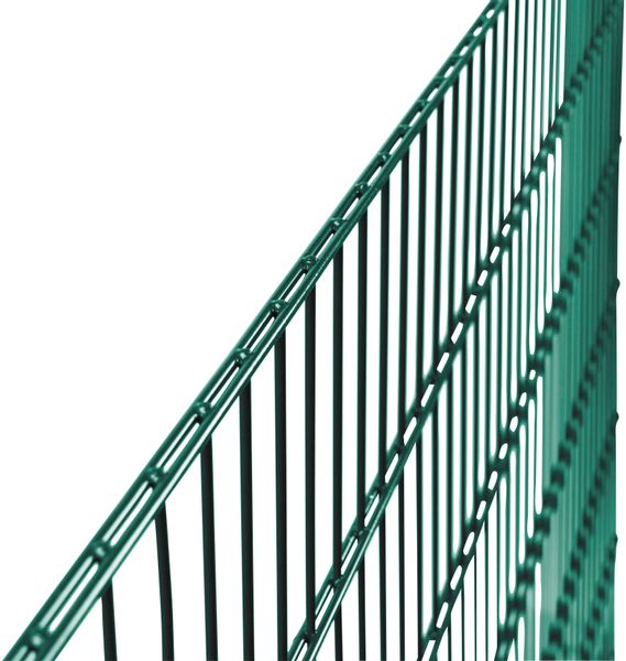 Alberts Doppelstabmattenzaun Grundset, (Set), Höhe: 80-160 günstig online kaufen