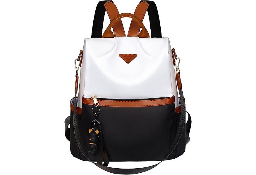 LuxusKollektion Cityrucksack Rucksack Diebstahlsicher Wasserdicht Damen Wei günstig online kaufen