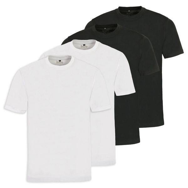 Hajo T-Shirt Herren T-Shirt 4er Pack günstig online kaufen