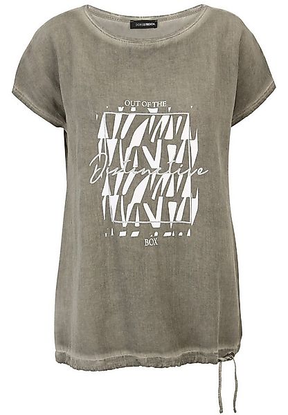 Doris Streich Print-Shirt (1-tlg) mit Plättchen-Motiv günstig online kaufen