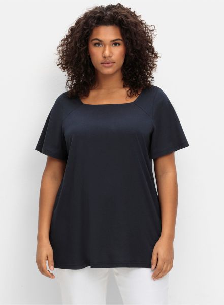 Sheego Kurzarmshirt "T-Shirt" 1 Stk. tlg. günstig online kaufen