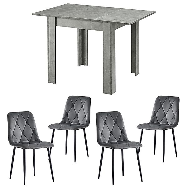 B&D home Essgruppe JONA, (5-teilig), ausziehbar günstig online kaufen