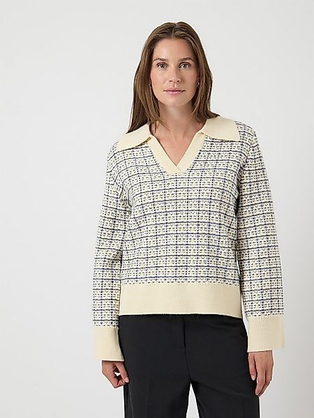 Y.A.S Strickpullover YASLIVIA LS V-NECK KNIT PULLOVER NOOS günstig online kaufen