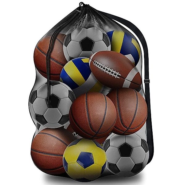 NUODWELL Balltasche Extra Große Ballnetz, Tragbare günstig online kaufen