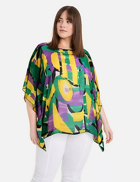Samoon Tunika Oversized-Bluse im Lagenlook günstig online kaufen