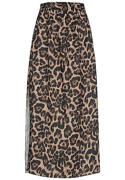 CLOUD 5IVE Sommerrock CLOUD 5IVE Maxi Skirt with side slit and leo print (1 günstig online kaufen