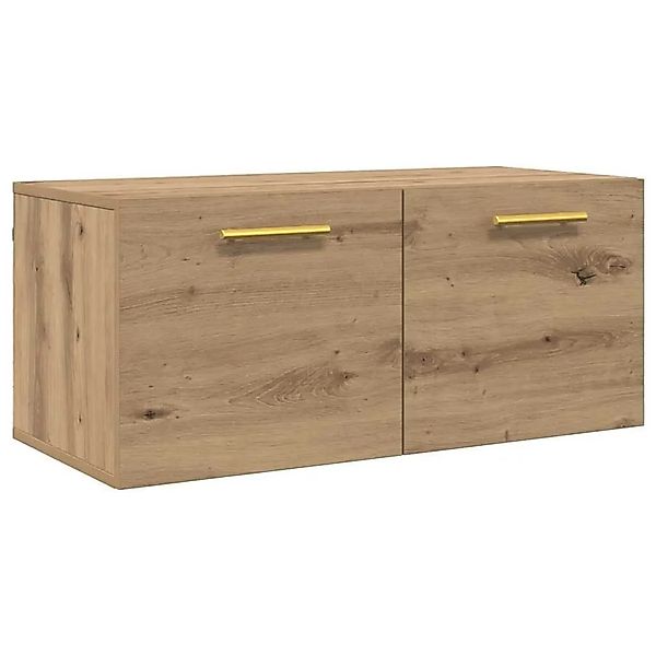 vidaXL Wandschrank Artisan-Eiche 80 x 36,5 x 35 cm Holzwerkstoff 879556 günstig online kaufen