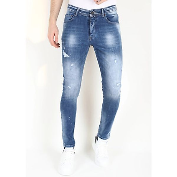 Mario Morato  Slim Fit Jeans Slim Jeans Mit Farbspritzern MM günstig online kaufen