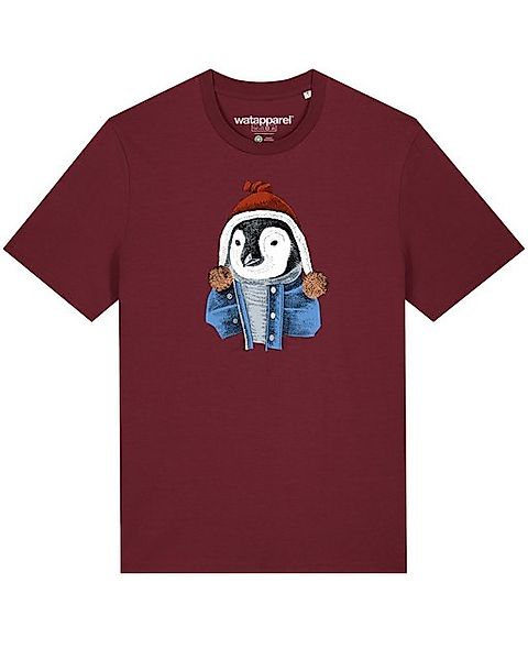 wat? Apparel Print-Shirt Pinguin (1-tlg) günstig online kaufen