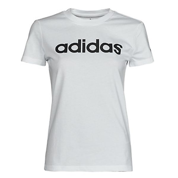 adidas Performance T-Shirt W LIN T WHITE/BLACK günstig online kaufen