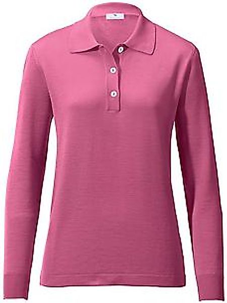 Pullover aus 100%Schurwolle Pure Tasmanian Wool Peter Hahn rosé günstig online kaufen