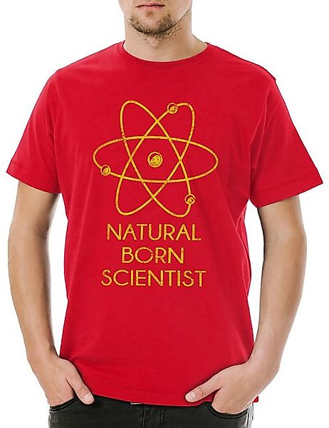 Urban Backwoods Print-Shirt Urban Backwoods Natural Born Scientist Herren T günstig online kaufen