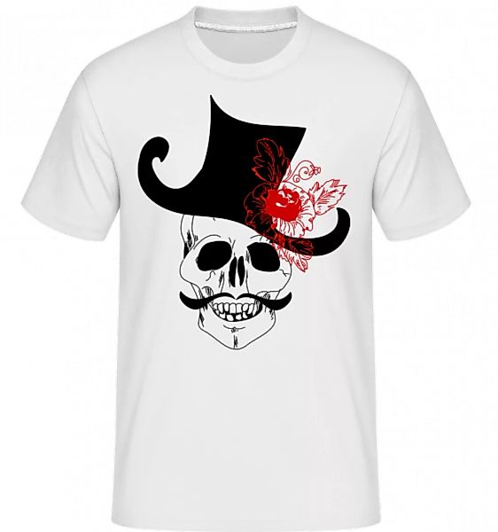 Skull With Hat · Shirtinator Männer T-Shirt günstig online kaufen