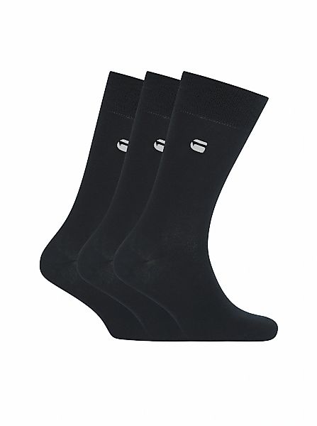 G-STAR Socken "SAGE, 3 PACK SOCKS" Packung, 3 Paar tlg. unifarben mit Logos günstig online kaufen