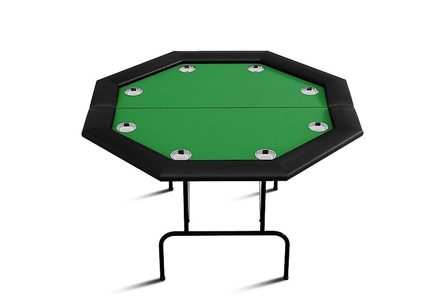 GarveeMore Spieltisch Pokertisch Klappbarer Spieltisch 120x120x75cm günstig online kaufen
