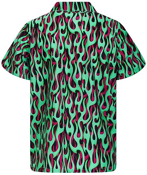 King Kameha Hawaiihemd Flames Allover Funky günstig online kaufen