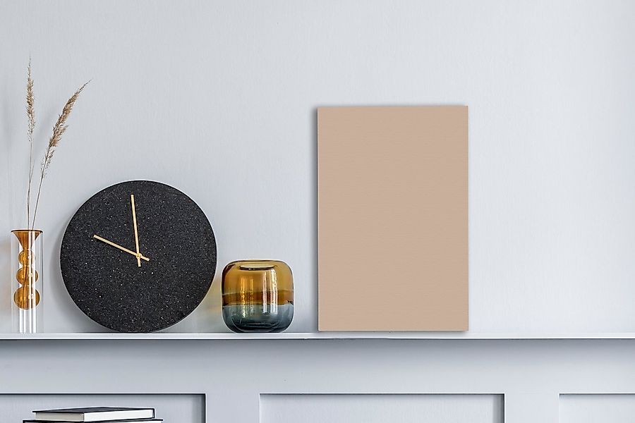 OneMillionCanvasses® Leinwandbild Beige - Farben - günstig online kaufen