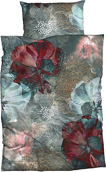 CASATEX Bettwäsche "Freda" 2 Stk. luxuriöses Design mit kräftigen und elega günstig online kaufen