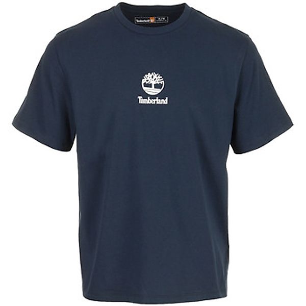 Timberland  T-Shirt Print Stack Logo Short Navy günstig online kaufen