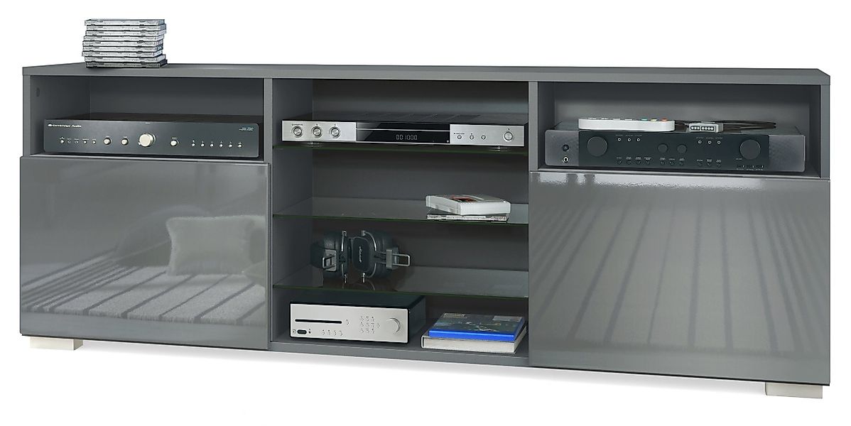 Vladon Lowboard Granada (TV-Kommode, mit 2 günstig online kaufen