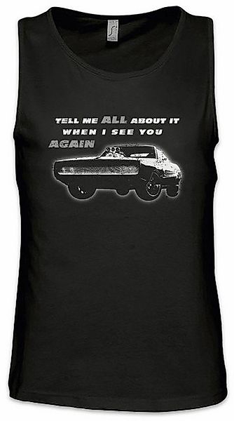 Urban Backwoods Tanktop Tell Me All About It When I See You Again Ärmellose günstig online kaufen
