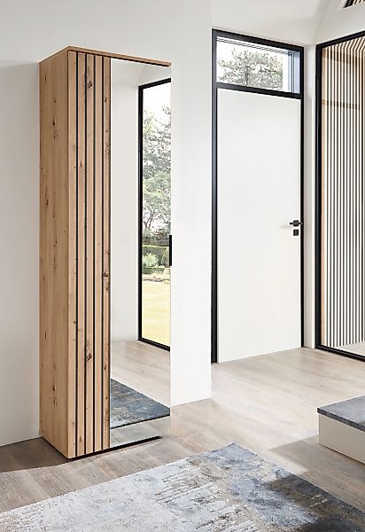 HBZ Garderobenschrank "Volano in Eiche Artisan Dekor, BxHxT 57x195x38cm" 1 günstig online kaufen