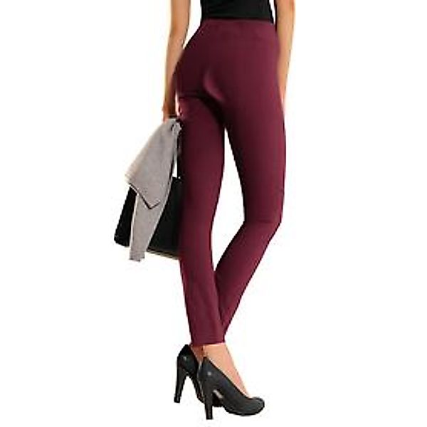 7/8-Stretch-Hose 'Lara' bordeaux Gr. 40 günstig online kaufen